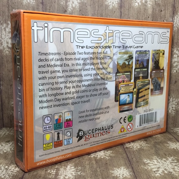 Timestreams Medieval Versus Modern Day Card Game - Picture 6 of 12